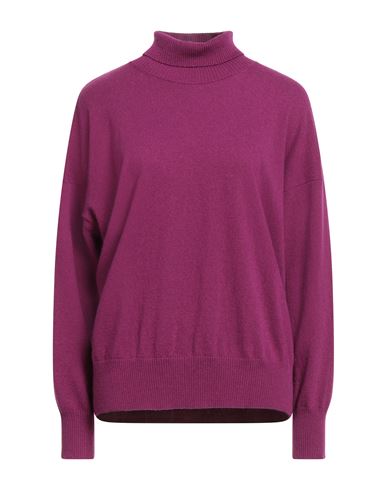 Jucca Woman Turtleneck Garnet Size S Cashmere In Purple