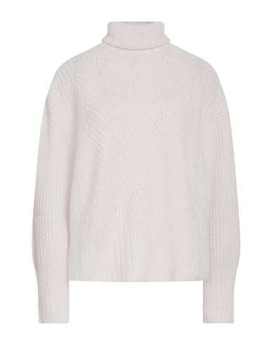 Aragona Woman Turtleneck Ivory Size 8 Wool, Cashmere In White