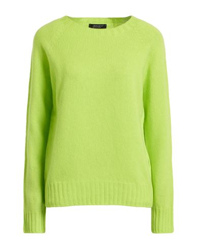 Aragona Woman Sweater Lime Green Size 10 Wool, Cashmere In Green