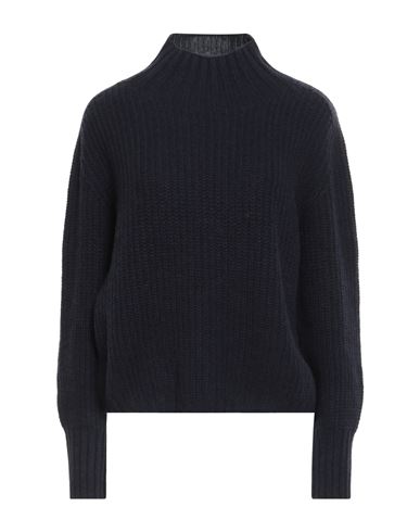 Aragona Woman Turtleneck Midnight Blue Size 6 Cashmere