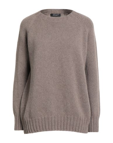 Aragona Woman Sweater Light Brown Size 8 Cashmere In Sand