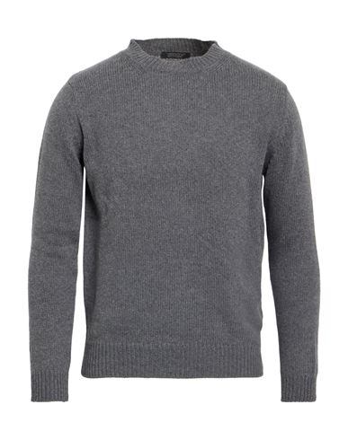 Aragona Man Sweater Grey Size 40 Cashmere In Gray