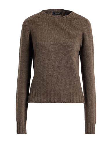 Aragona Woman Sweater Light Brown Size 8 Cashmere In Brown
