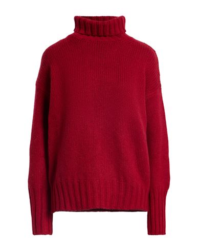 Aragona Woman Turtleneck Red Size 6 Cashmere In Red