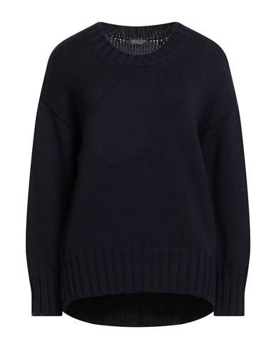 Aragona Woman Sweater Midnight Blue Size 8 Wool