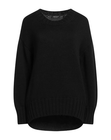 Aragona Woman Sweater Black Size 8 Wool