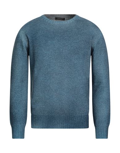 Aragona Man Sweater Azure Size 42 Wool In Blue