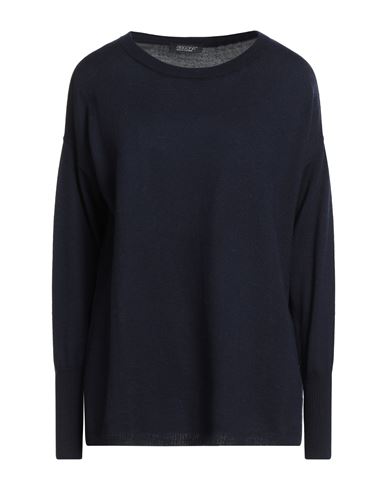 Aragona Woman Sweater Midnight Blue Size 6 Merino Wool