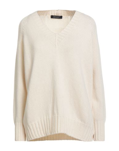 Aragona Woman Sweater Ivory Size 6 Cashmere In White