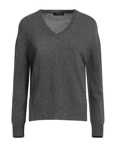 Aragona Woman Sweater Grey Size 10 Cashmere In Gray
