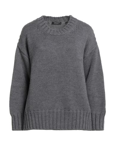 Aragona Woman Sweater Grey Size 6 Merino Wool In Gray