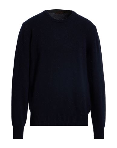 Keen 61 Man Sweater Midnight Blue Size M Wool, Polyamide In Blue