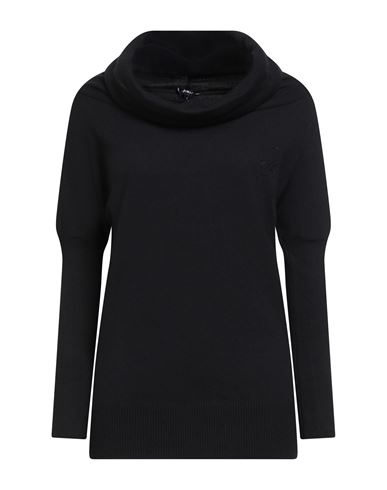 Byblos Woman Sweater Black Size Xl Acrylic, Viscose In Black