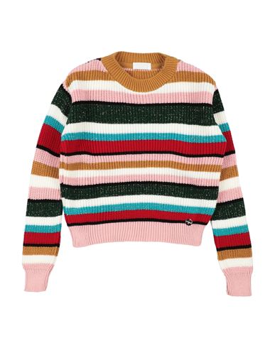 Gaudì Toddler Girl Sweater Blush Size 6 Acrylic In Multi