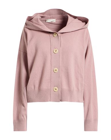 Filippo De Laurentiis Woman Cardigan Blush Size L Cashmere In Pink