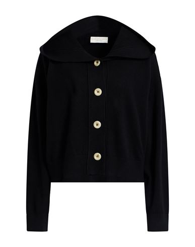 Filippo De Laurentiis Woman Cardigan Black Size L Cashmere In Black