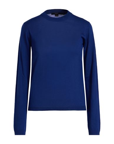 Seventy Venezia Woman Sweater Blue Size Xs Wool In Blue