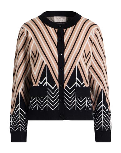 Corte Dei Gonzaga Intreccio Woman Cardigan Beige Size S Viscose, Polyester, Polyamide In Multi