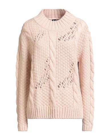 Barbour International Woman Sweater Blush Size 10 Acrylic, Merino Wool, Alpaca Wool In Pink