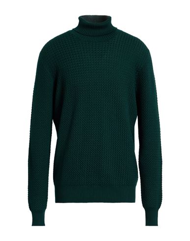 Gran Sasso Man Turtleneck Green Size 46 Virgin Wool In Green