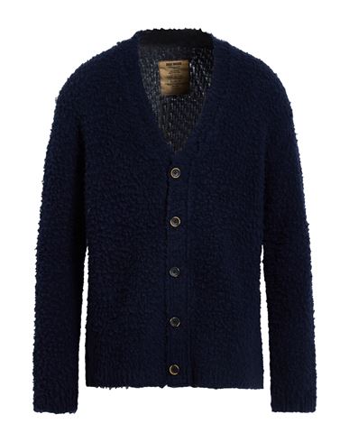 Uma Wang Man Cardigan Midnight Blue Size M Wool, Cashmere, Polyester, Elastane In Blue