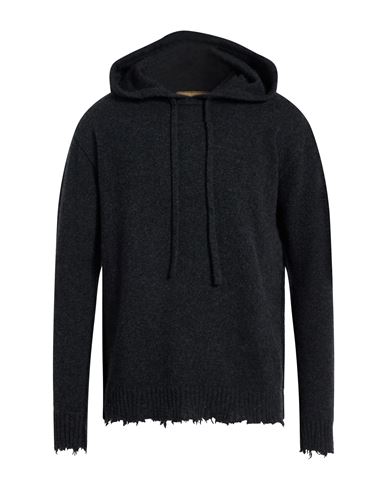 Uma Wang Man Sweater Charcoal Size S Cotton In Black
