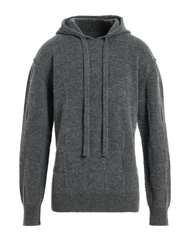 Uma Wang Man Sweater Lead Size M Wool, Polyamide, Cashmere, Elastane In Gray