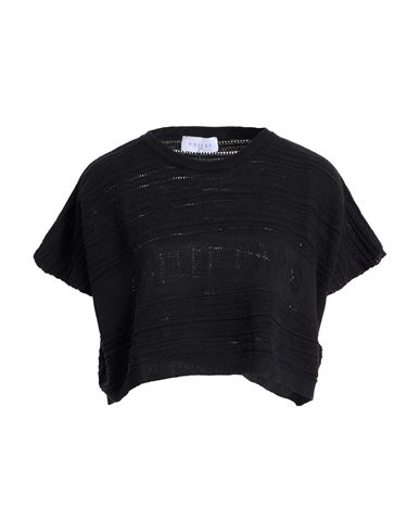 Gaelle Paris Gaëlle Paris Woman Sweater Black Size 1 Cotton, Acrylic In Black