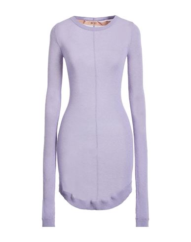 N°21 Woman Sweater Lilac Size 4 Polyamide, Alpaca Wool, Wool In Purple