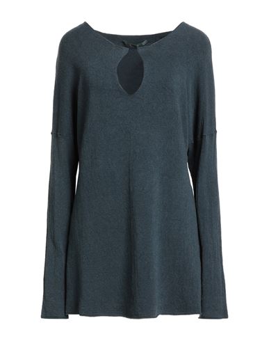 Transit Par-such Woman Sweater Slate Blue Size 4 Lyocell, Cashmere, Silk, Elastane In Blue