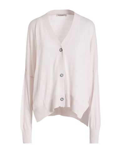 La Fileria Woman Cardigan Light Pink Size 8 Virgin Wool In Neutral