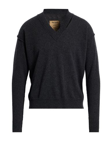 Uma Wang Man Sweater Charcoal Size M Cashmere In Multi