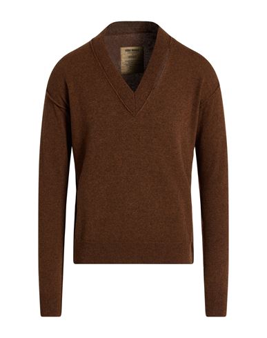 Uma Wang Man Sweater Brown Size S Cashmere In Multi