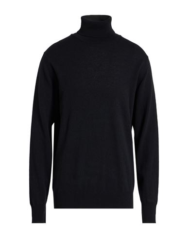 Woolrich Man Turtleneck Black Size Xxxl Wool In Black
