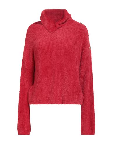Gaelle Paris Gaëlle Paris Woman Turtleneck Red Size 3 Polyamide In Red