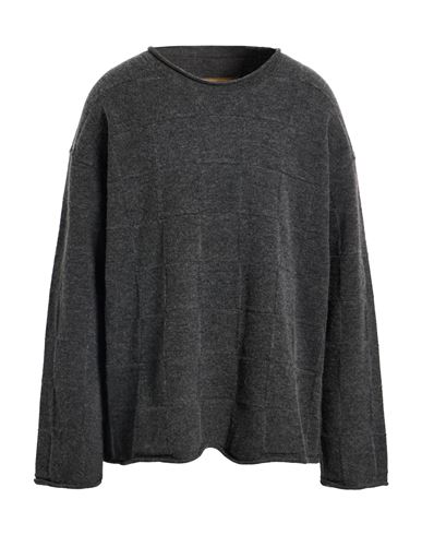 Uma Wang Man Sweater Grey Size S Wool, Polyamide, Cashmere, Elastane In Gray