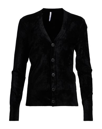 Sapio Woman Cardigan Black Size 12 Viscose, Polyamide In Black