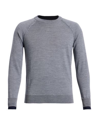 Masq Man Sweater Grey Size 38 Merino Wool In Gray