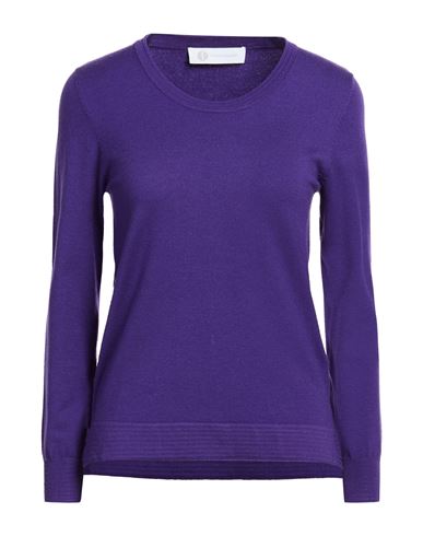 Diana Gallesi Woman Sweater Purple Size S Polyester, Viscose, Acrylic, Polyamide In Purple