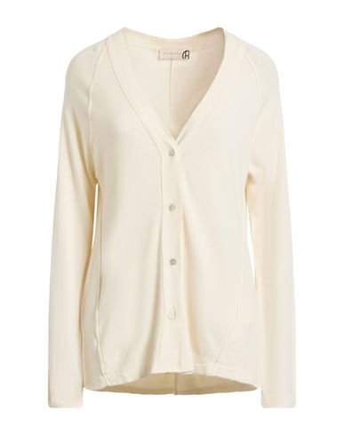 Haveone Woman Cardigan Cream Size M Polyamide, Viscose In White