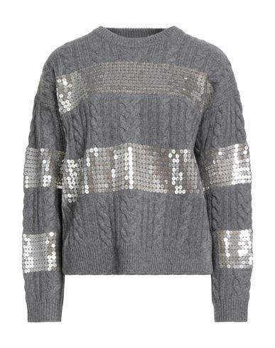 Pullover Mujer Gris S Mujer