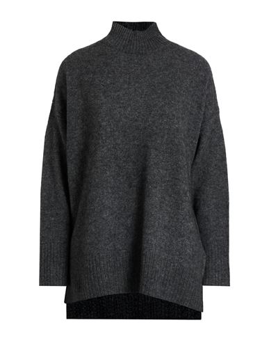 Rollkragenpullover Damen Braungrau S Damen