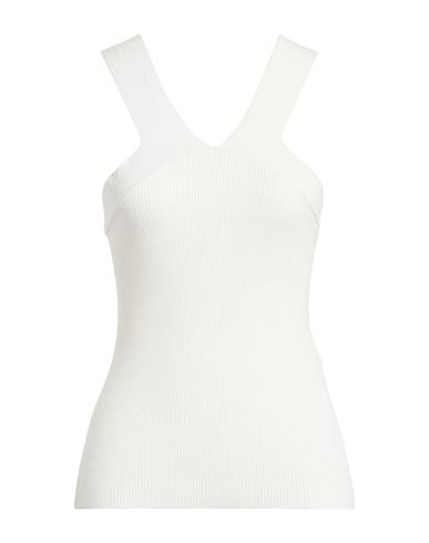 Liu •jo Woman Top White Size L Viscose, Polyester In White
