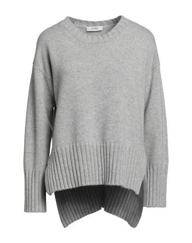 Alpha Studio Woman Sweater Light Grey Size 10 Wool, Viscose, Polyamide, Cashmere In Gray