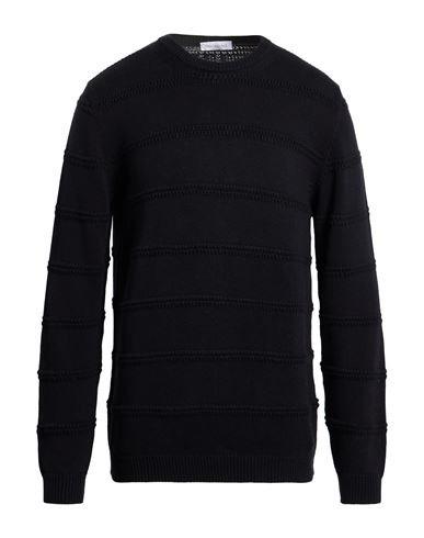 Bellwood Man Sweater Black Size 40 Cotton, Cashmere In Black