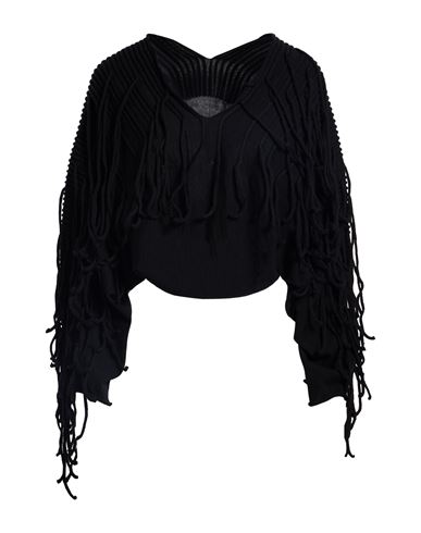 Liviana Conti Woman Sweater Black Size 4 Virgin Wool In Black