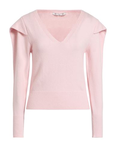 Relish Woman Sweater Pink Size M Viscose, Polyester, Polyamide
