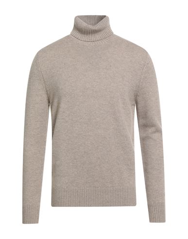 Ballantyne Of Peebles Man Turtleneck Beige Size 38 Cashmere In Brown