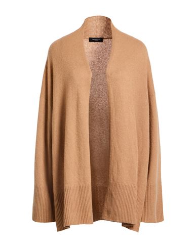 Fabiana Filippi Woman Cardigan Camel Size 4 Cashmere, Merino Wool, Silk In Multi
