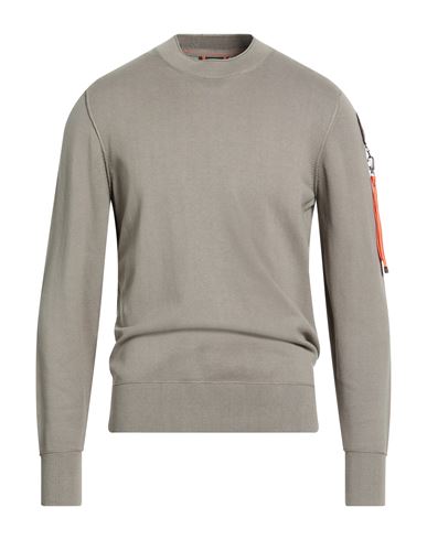 Parajumpers Man Sweater Grey Size L Cotton, Viscose In Gray